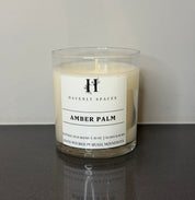 Amber Palm Candle