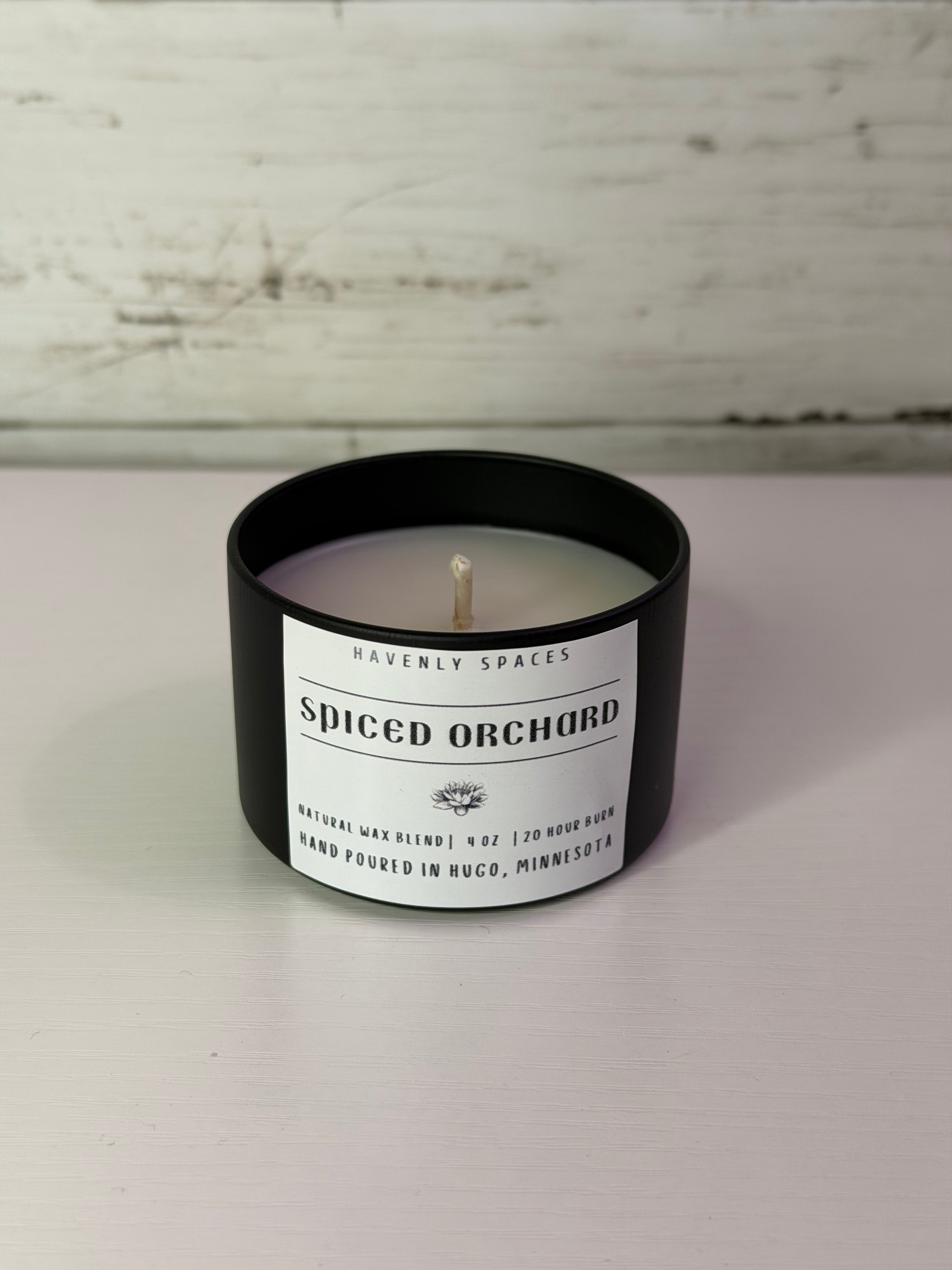 Spiced Orchard Tin Candle (4oz)