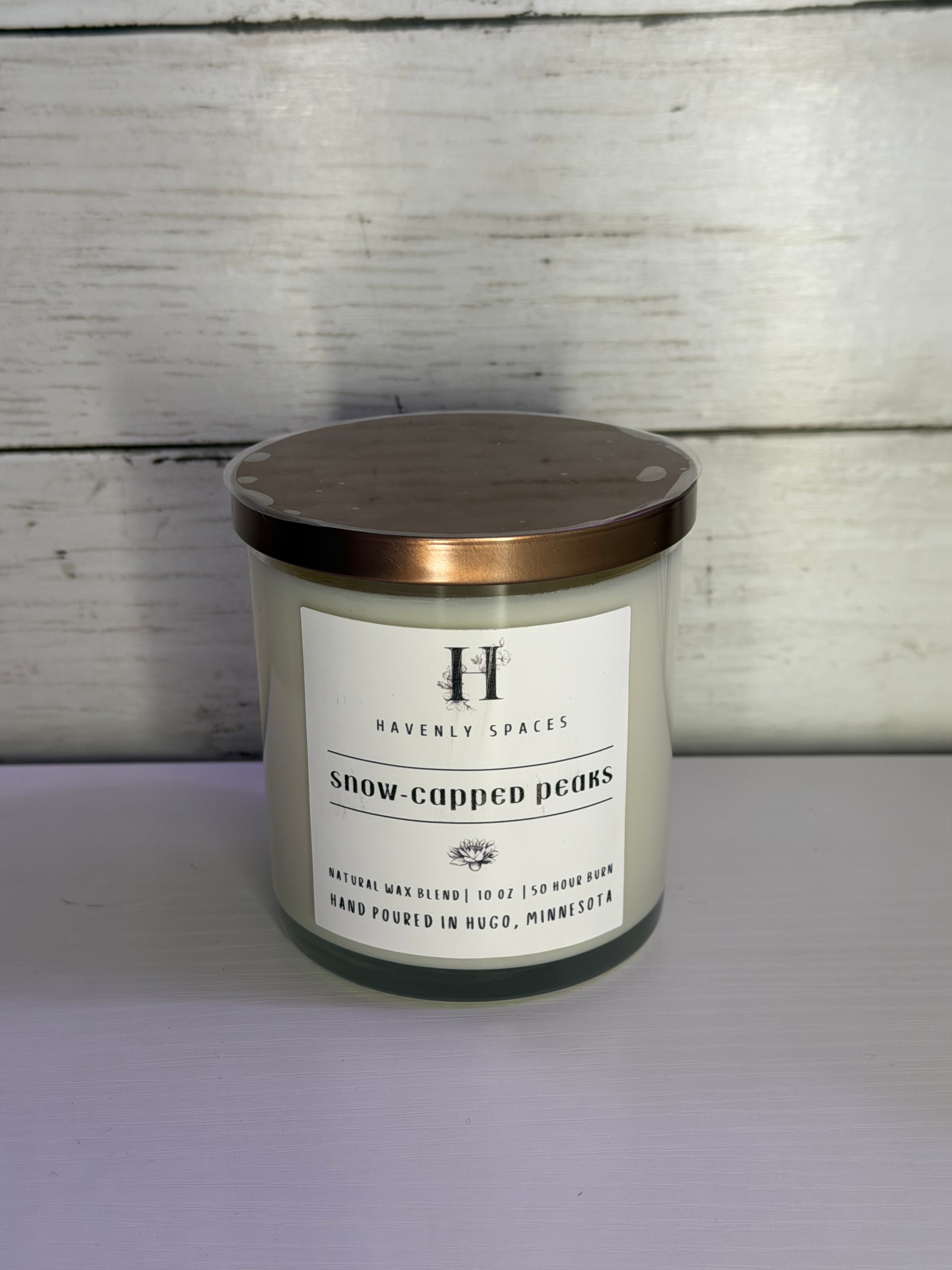 Snow-Capped Peaks Candle (10oz)