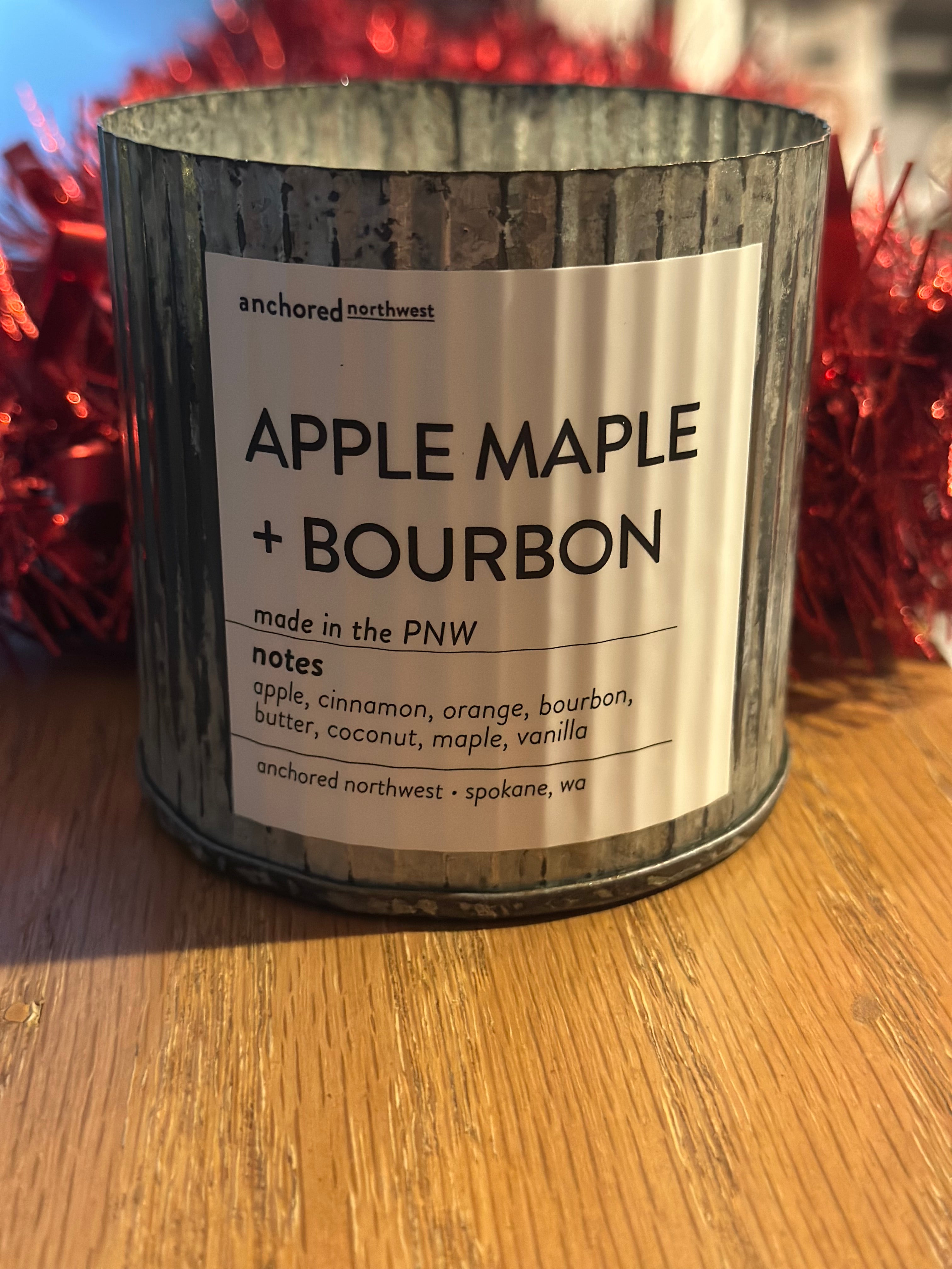 Apples & Maple Bourbon Candle