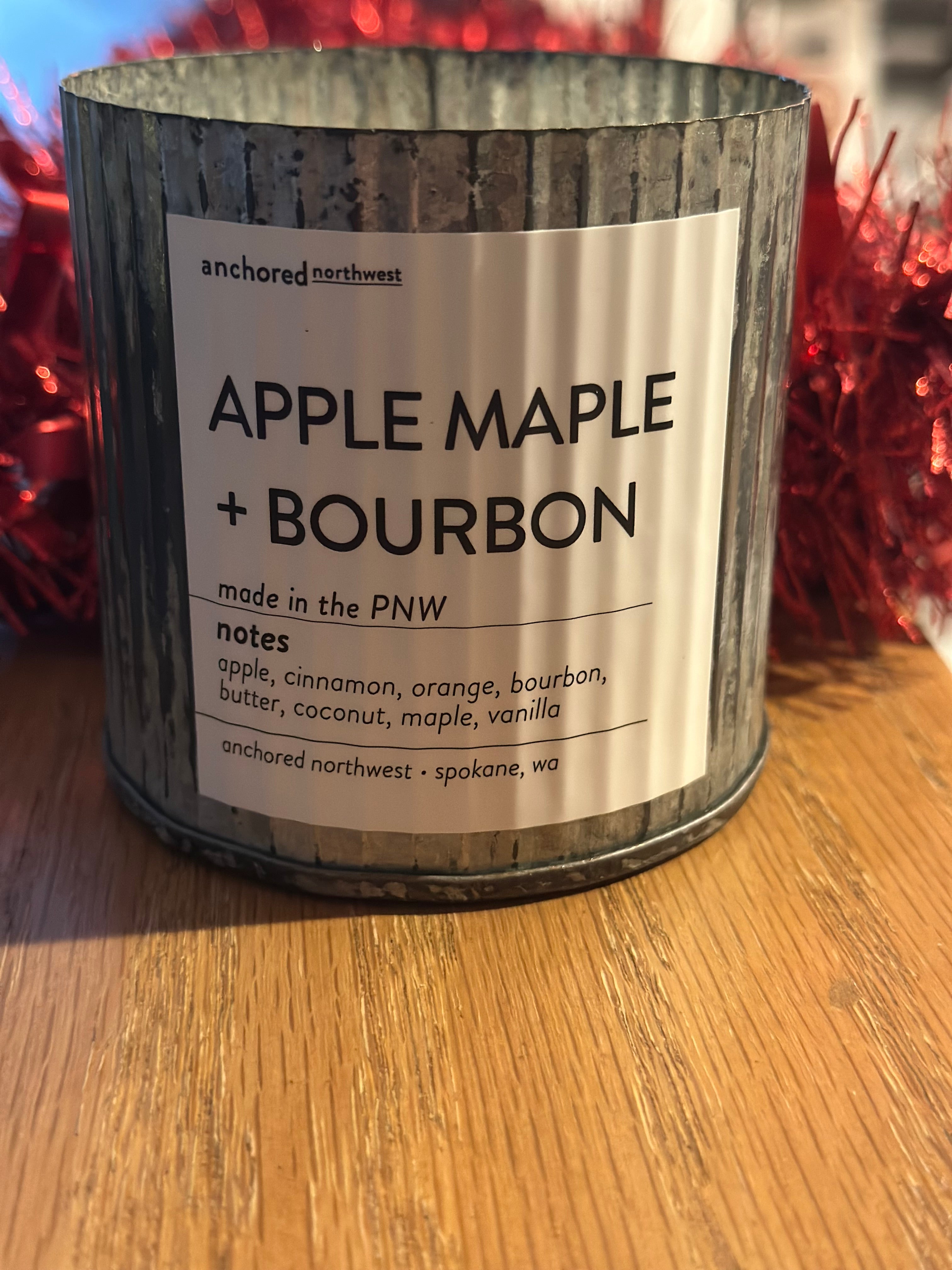 Apples & Maple Bourbon Candle