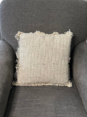 Lurex Stripped Square Pillow