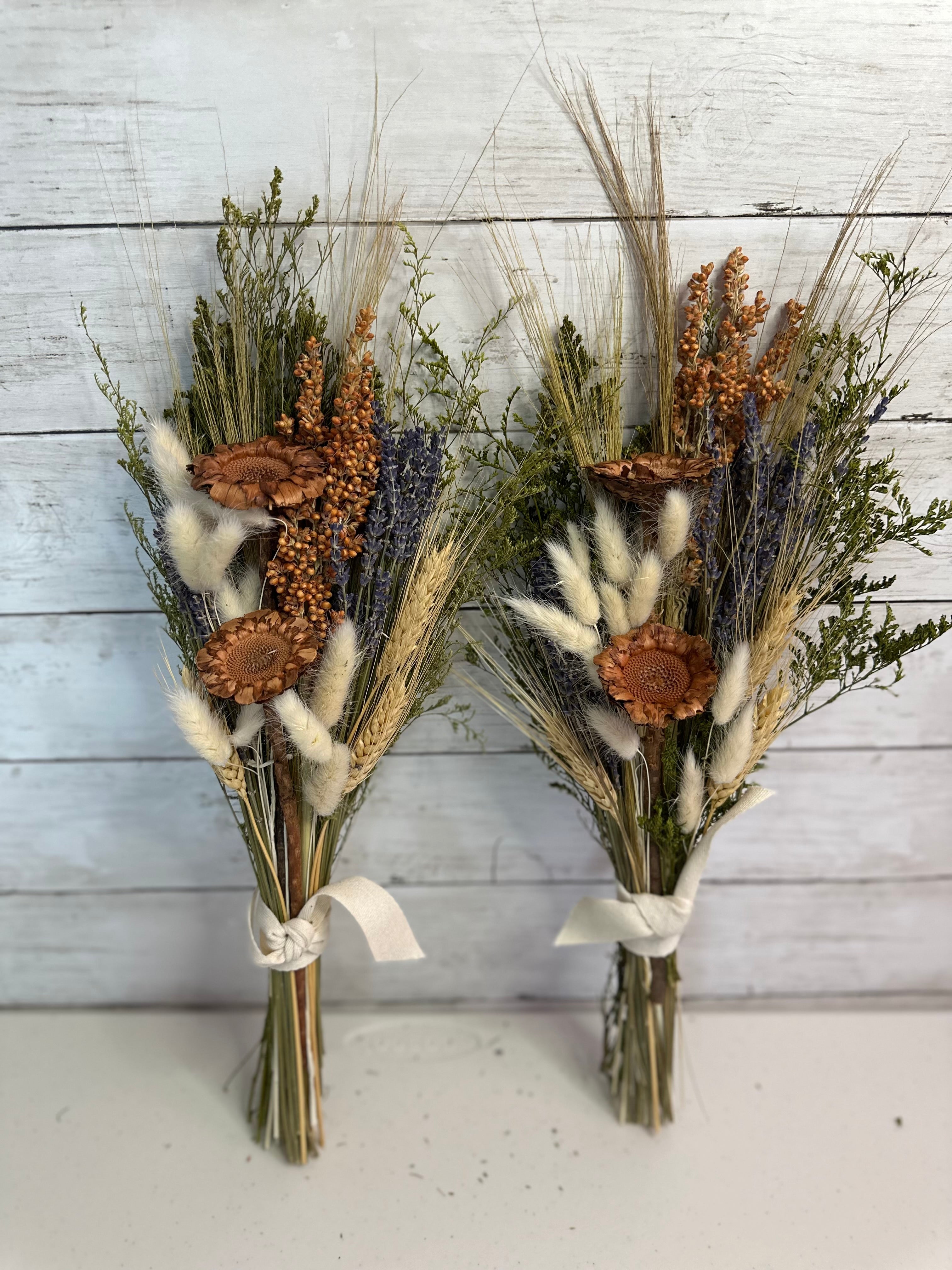 Lavender & Grains Rustic Bouquet