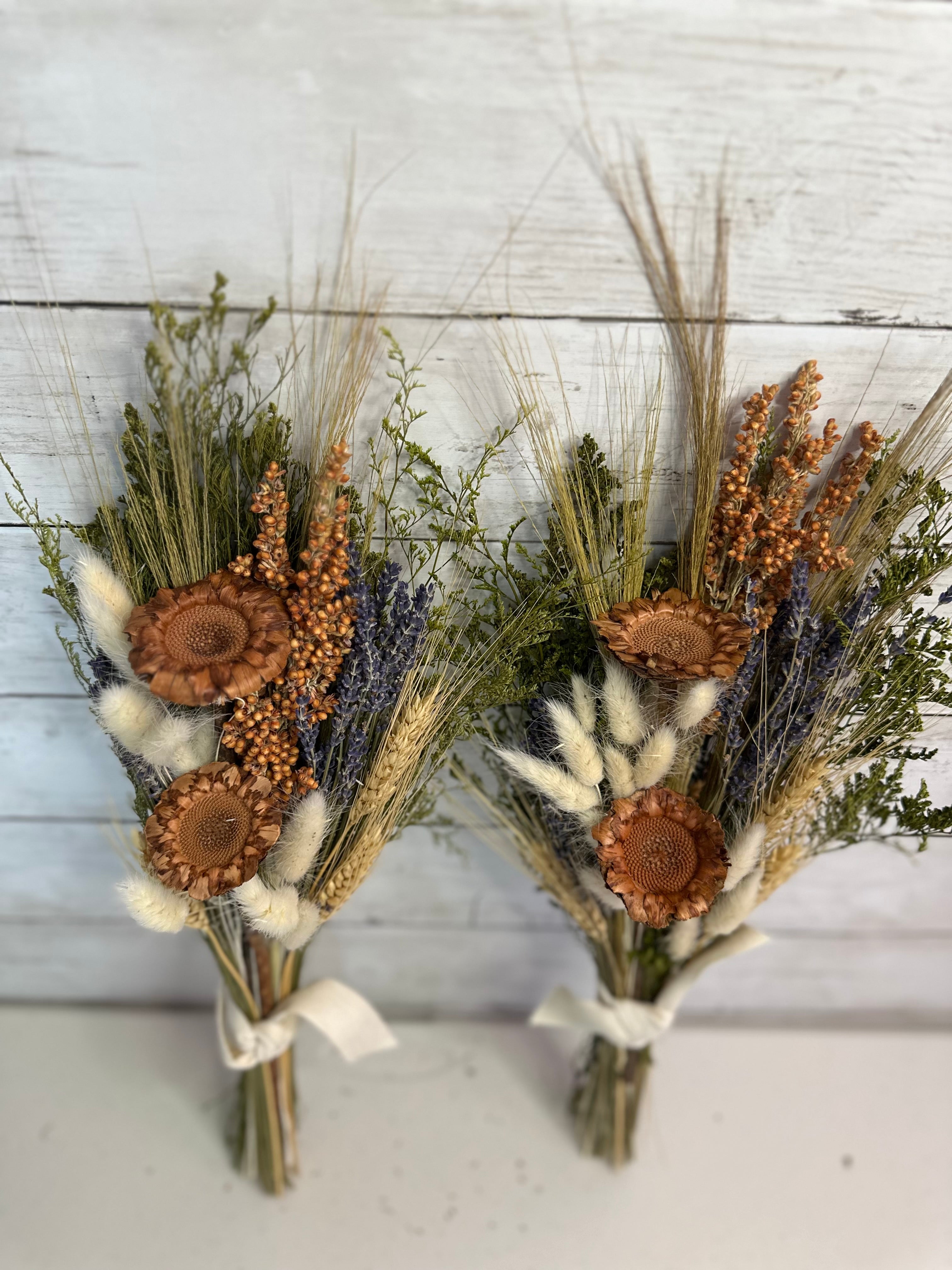 Lavender & Grains Rustic Bouquet