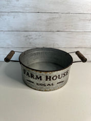 Farmhouse Local Round Bin