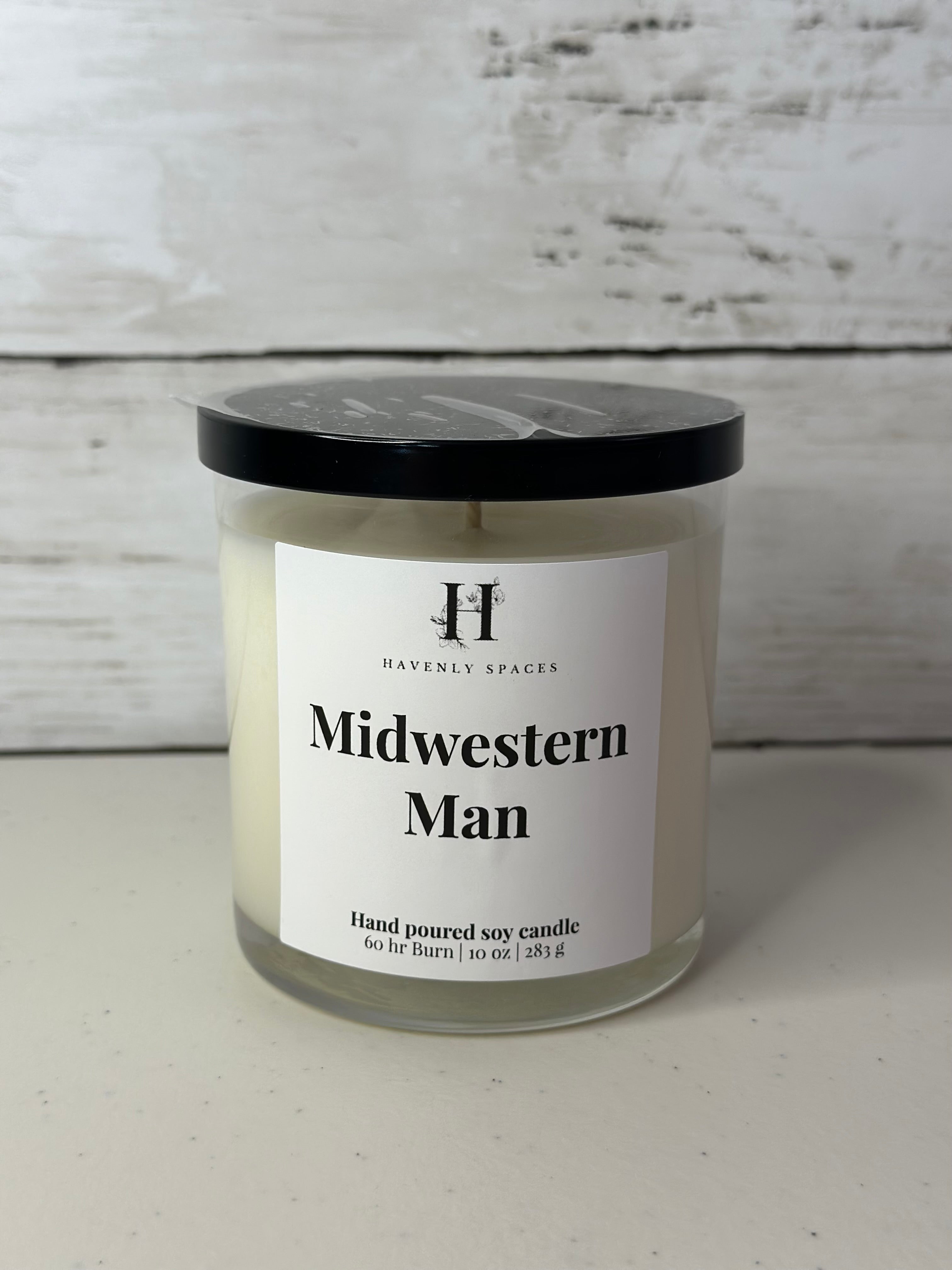 Midwestern Man Candle