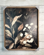Cream Floral Wall Art