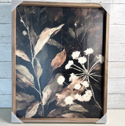 Cream Floral Wall Art