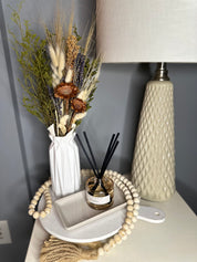 Cream Stoneware Tray