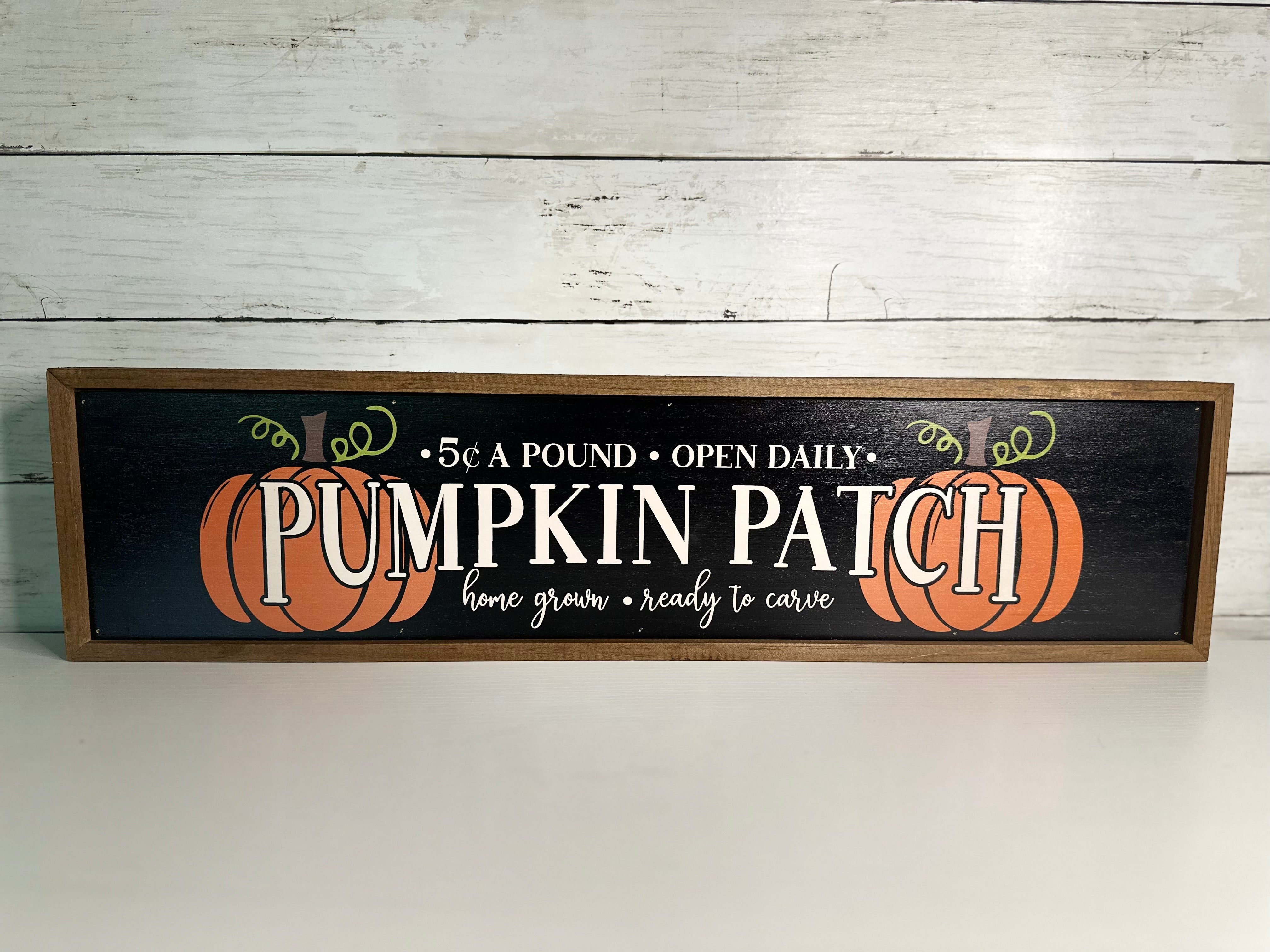 Pumpkin Patch Sign
