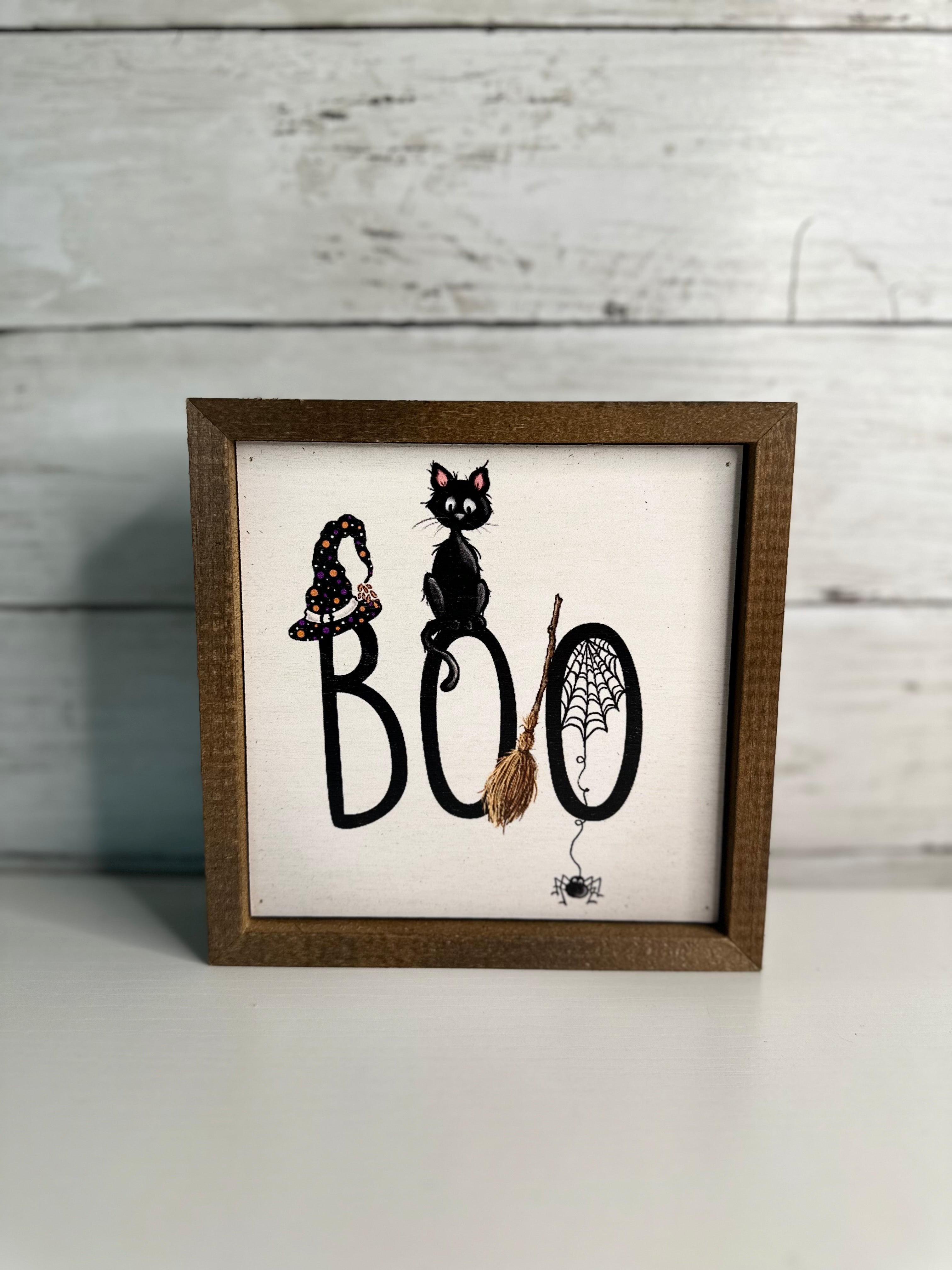 Boo Sign