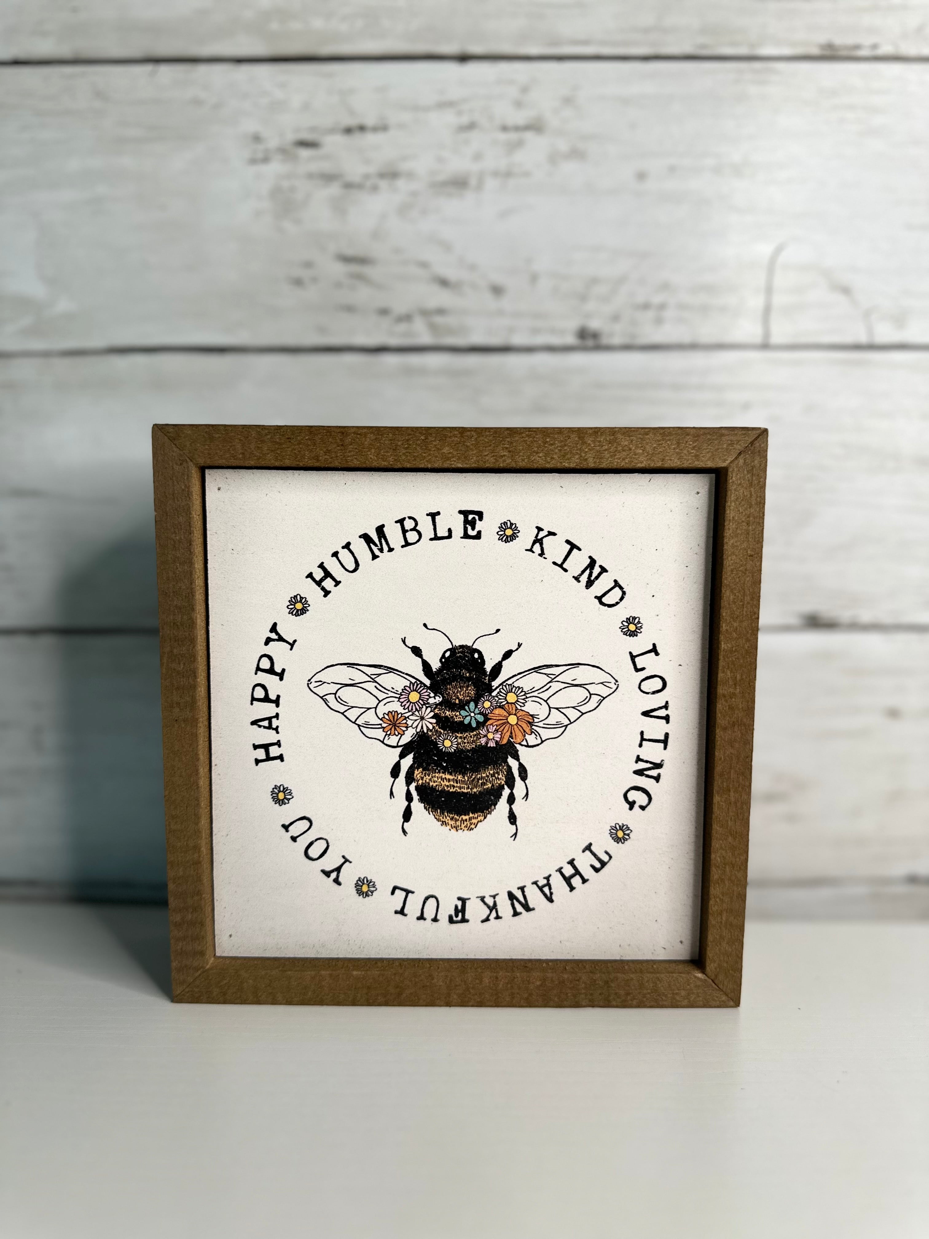 Bee Humble Sign