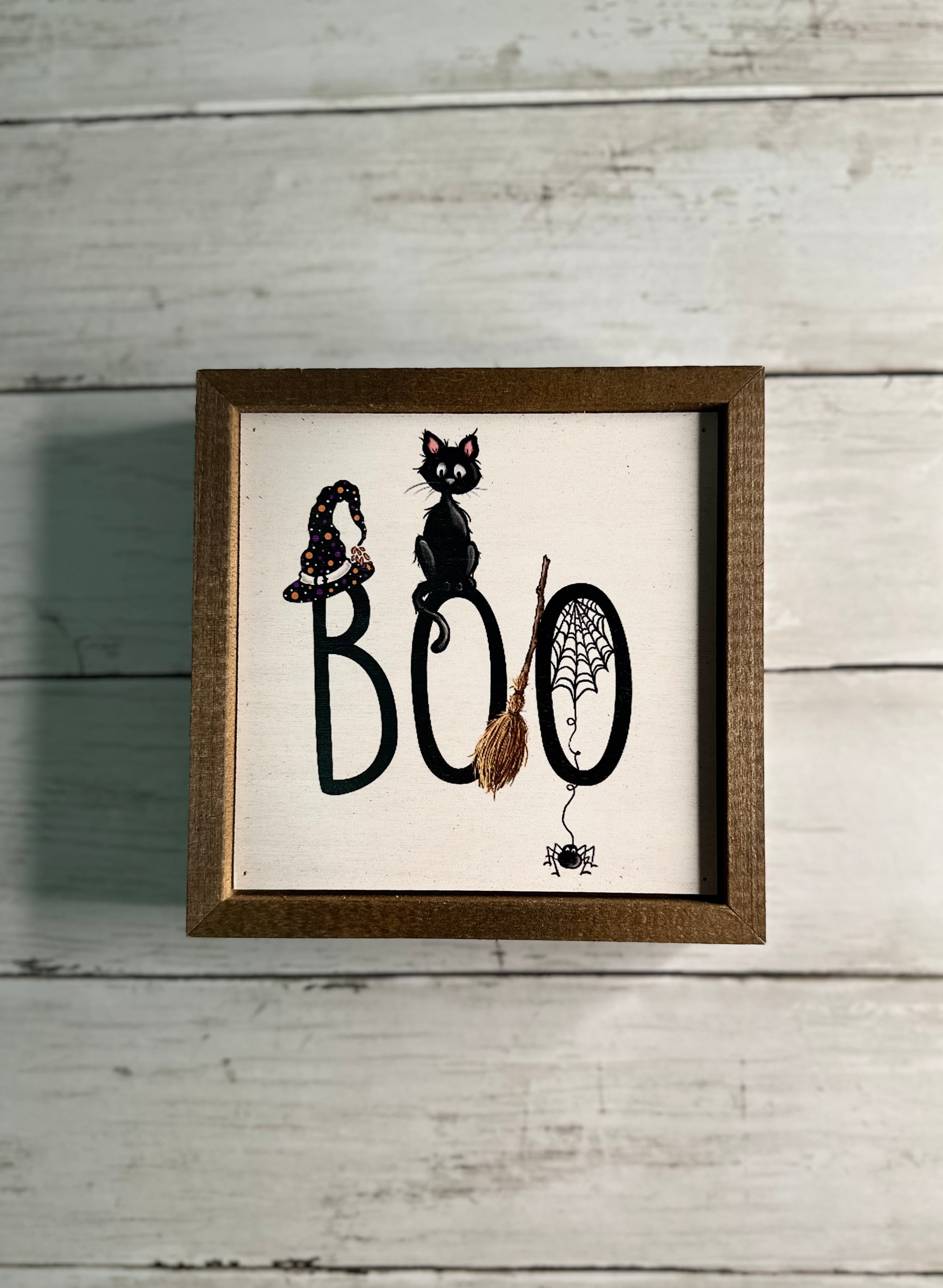 Boo Sign