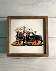 Halloween Truck Sign