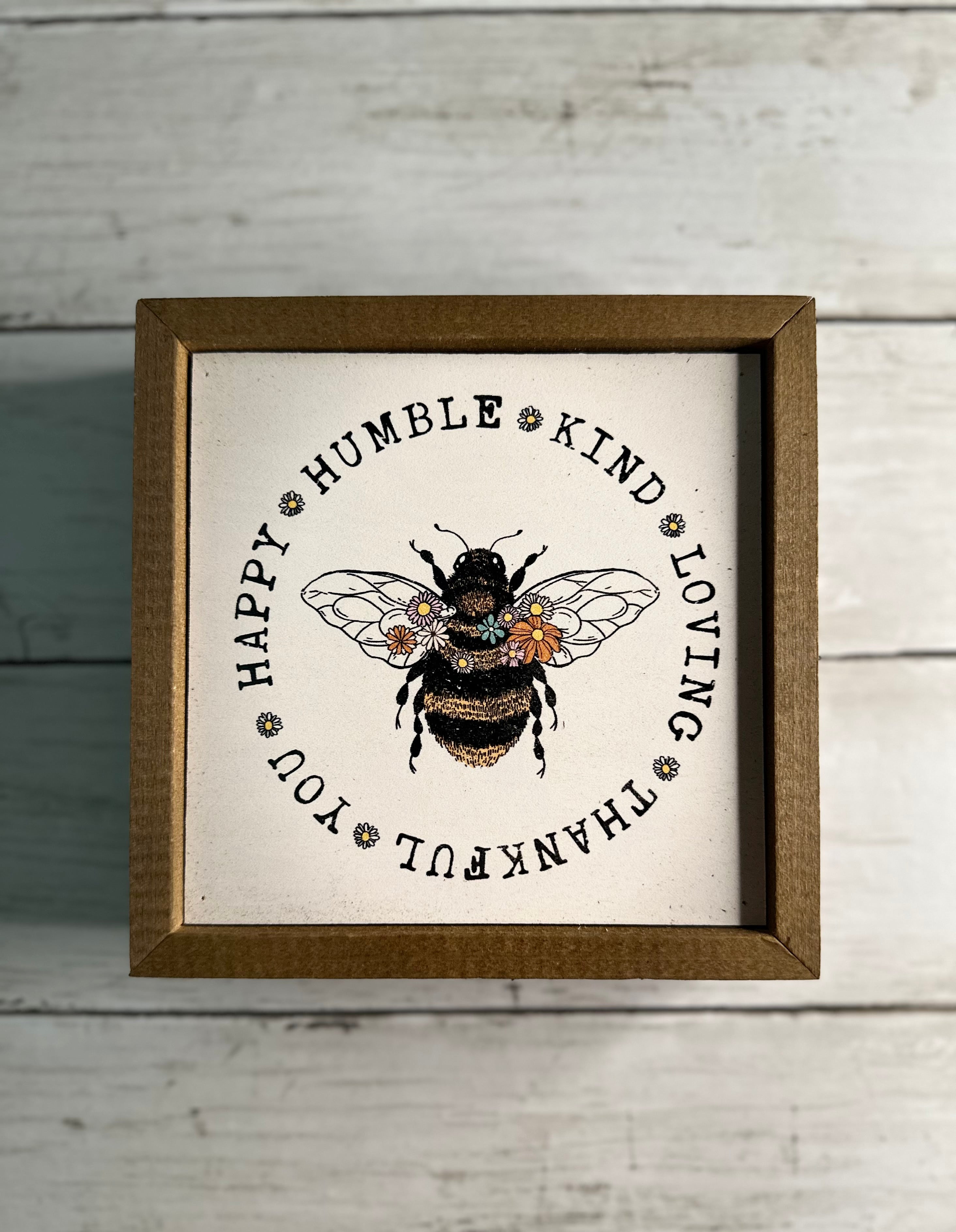 Bee Humble Sign