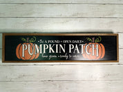 Pumpkin Patch Sign