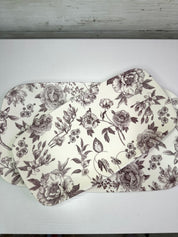 Brown Delft Stacking Melamine Trays